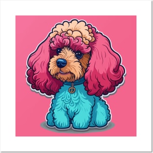 Toy Poodle Portrait Posters and Art